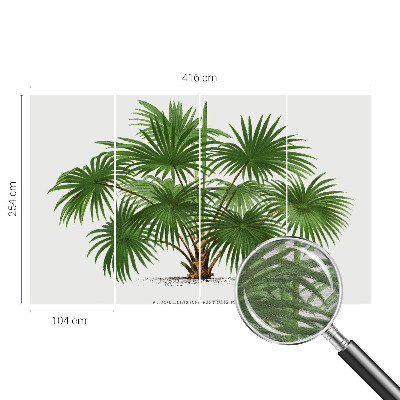 Fototapete aus Vlies mit exotischem Muster