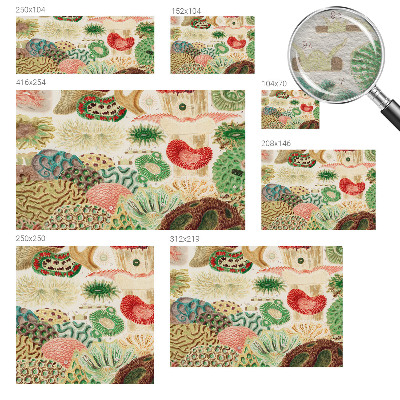 Vlies-Fototapete fürs Schlafzimmer Organische Formen