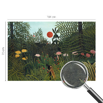 Moderne Vlies-Fototapete mit exotischer Landschaft