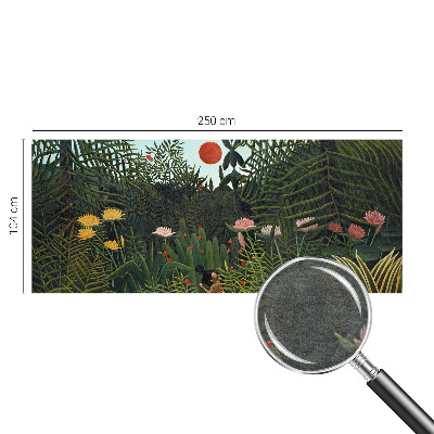 Moderne Vlies-Fototapete mit exotischer Landschaft