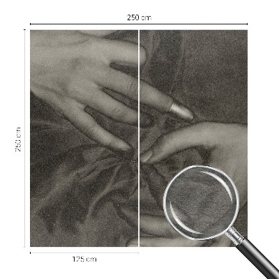 Bedruckte Vlies-Fototapete Handmaterial