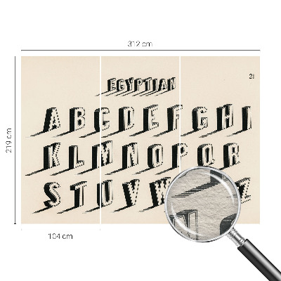 Wand-Fototapete mit Vintage-Flair