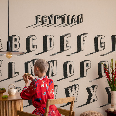 Wand-Fototapete mit Vintage-Flair