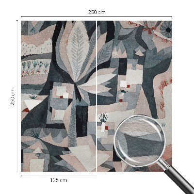 Wandtapete Abstraktion der Natur