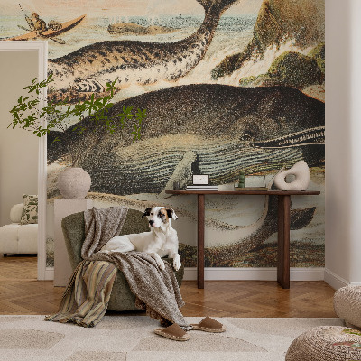 Fototapete fürs Schlafzimmer mit Motiv „Meeresriesen“