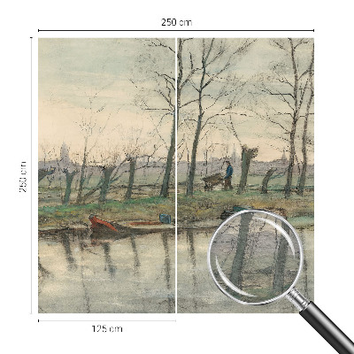 Motivtapete aus Vlies Winterlandschaft