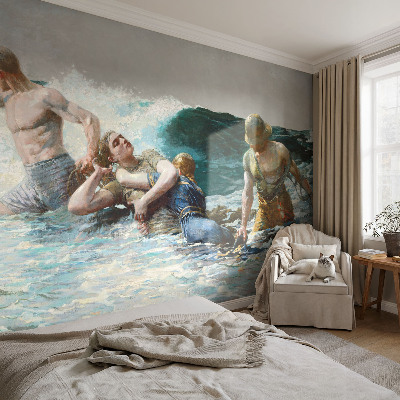 Vlies-Fototapete fürs Wohnzimmer mit Motiv 'Seekrieg'