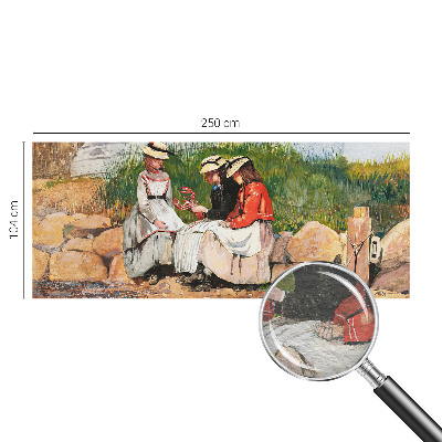 Vliestapete fürs Schlafzimmer Sommerferien