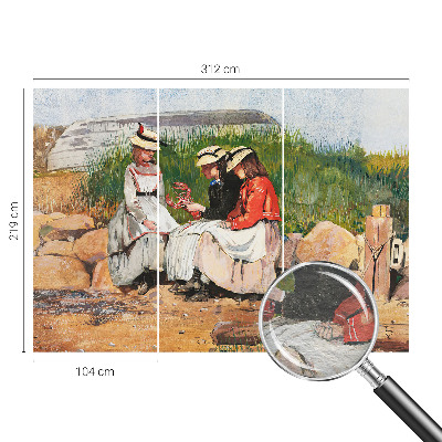 Vliestapete fürs Schlafzimmer Sommerferien