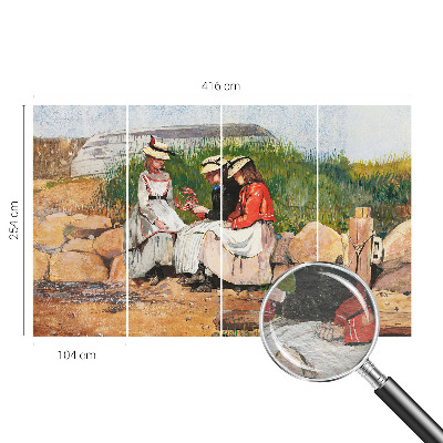 Vliestapete fürs Schlafzimmer Sommerferien