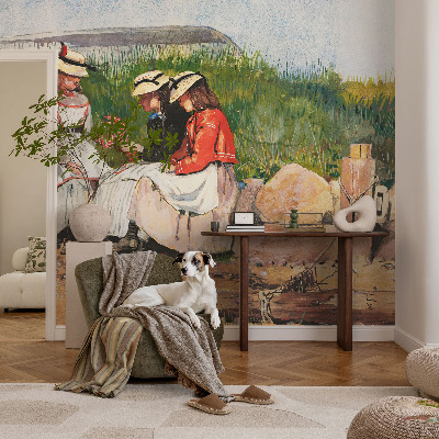 Vliestapete fürs Schlafzimmer Sommerferien