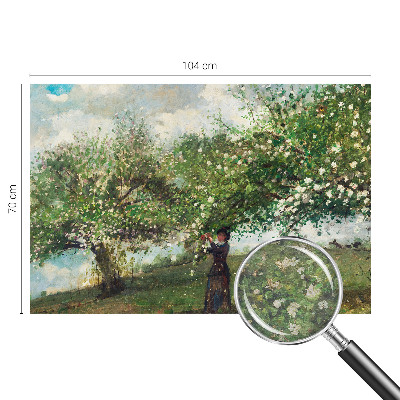 Bedruckte Vlies-Fototapete Frühlingsszene