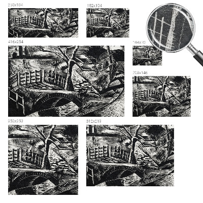 Dekorative Wand-Fototapete Architekturlandschaft