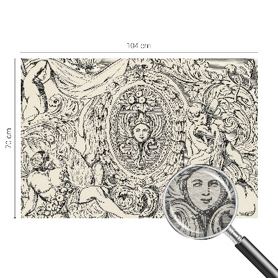 Vlies-Fototapete mit einem Ornamentmuster