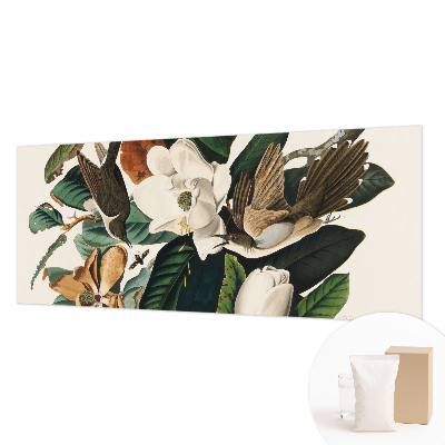 Fototapete fürs Kinderzimmer Vögel Magnolien