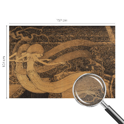 Vlies-Fototapete fürs Wohnzimmer Surrealistische Charaktere