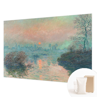 Vlies-Fototapete fürs Schlafzimmer mit einer atmosphärischen Dämmerungslandschaft