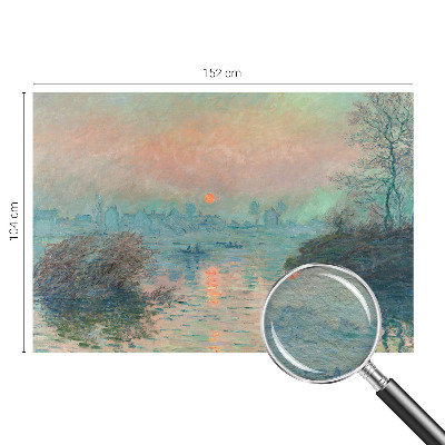 Vlies-Fototapete fürs Schlafzimmer mit einer atmosphärischen Dämmerungslandschaft