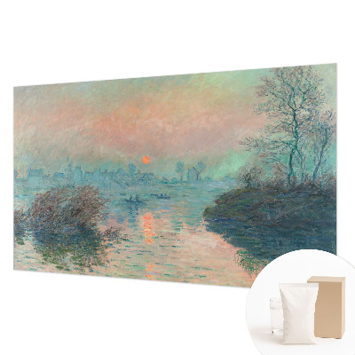 Vlies-Fototapete fürs Schlafzimmer mit einer atmosphärischen Dämmerungslandschaft