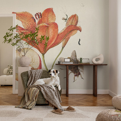 Bedruckte Vlies-Fototapete Botanische Illustration