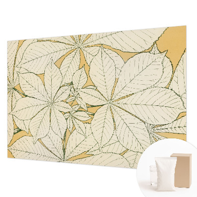 Fototapete nach Maß Kastanienblätter