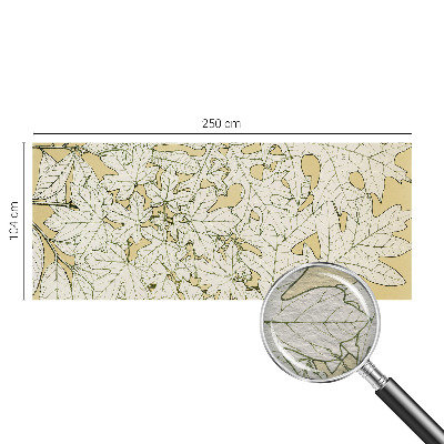 Wand-Fototapete Baumblätter