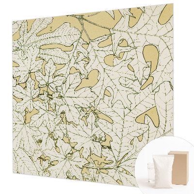 Wand-Fototapete Baumblätter