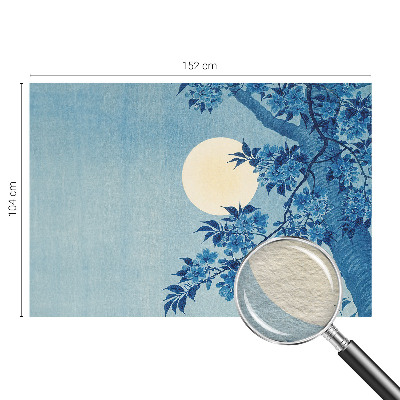 Fototapete Blumenmond