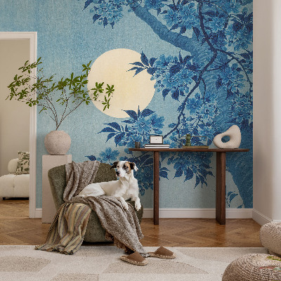 Fototapete Blumenmond