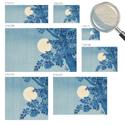 Fototapete Blumenmond