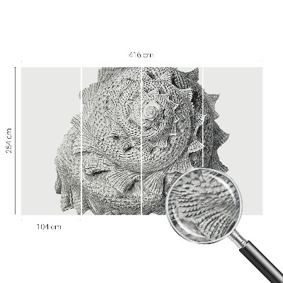 Fototapete fürs Wohnzimmer Die Kunst der Natur