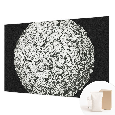 Wandtapete Kugelstruktur