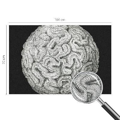 Wandtapete Kugelstruktur