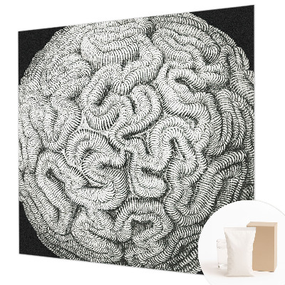 Wandtapete Kugelstruktur