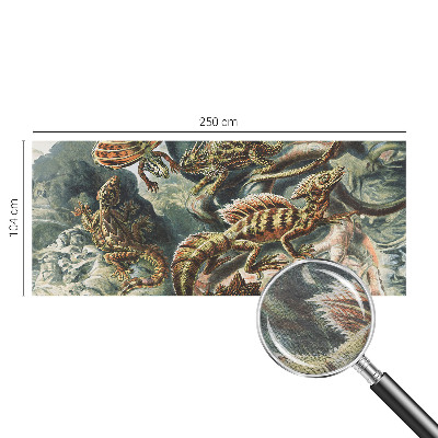 Fototapete fürs Kinderzimmer Exotische Reptilien