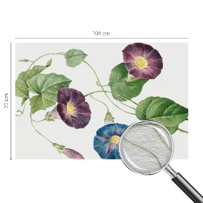 Fototapete aus Vlies mit floralem Motiv in elegantem Design
