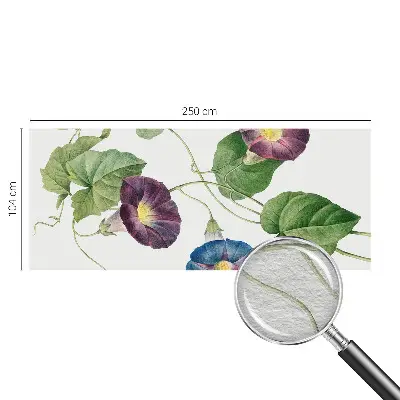 Fototapete aus Vlies mit floralem Motiv in elegantem Design