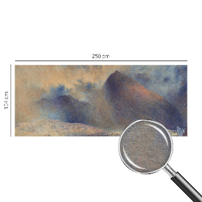 Bedruckte Vlies-Fototapete mit Motiv einer Berglandschaft
