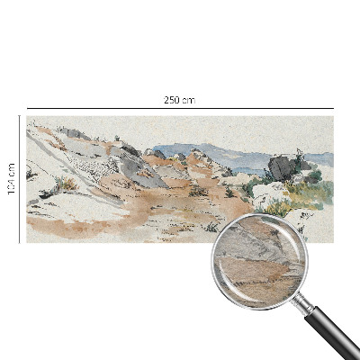 Fototapete fürs Kinderzimmer Felslandschaft