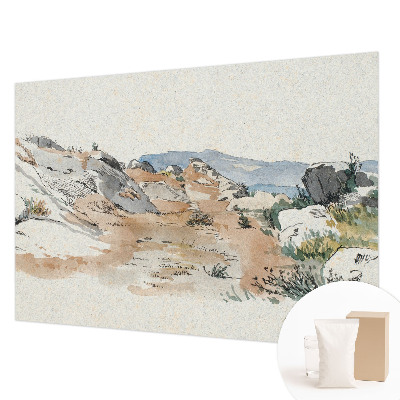 Fototapete fürs Kinderzimmer Felslandschaft