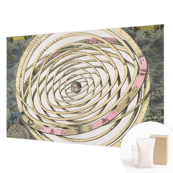 Fototapete fürs Wohnzimmer mit Motiv einer kosmischen Spirale