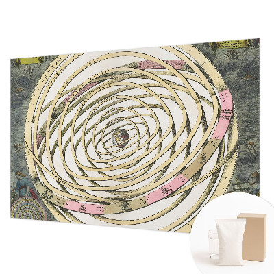 Fototapete fürs Wohnzimmer mit Motiv einer kosmischen Spirale