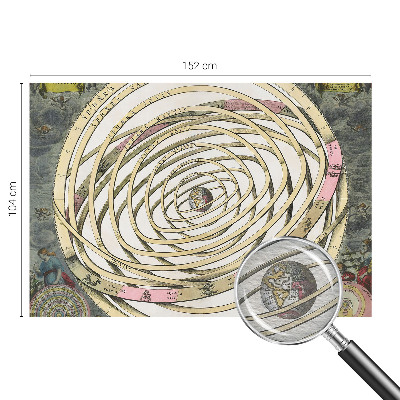 Fototapete fürs Wohnzimmer mit Motiv einer kosmischen Spirale