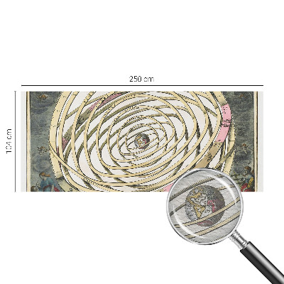 Fototapete fürs Wohnzimmer mit Motiv einer kosmischen Spirale