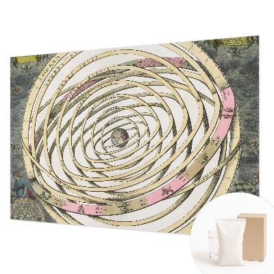 Fototapete fürs Wohnzimmer mit Motiv einer kosmischen Spirale