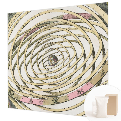 Fototapete fürs Wohnzimmer mit Motiv einer kosmischen Spirale