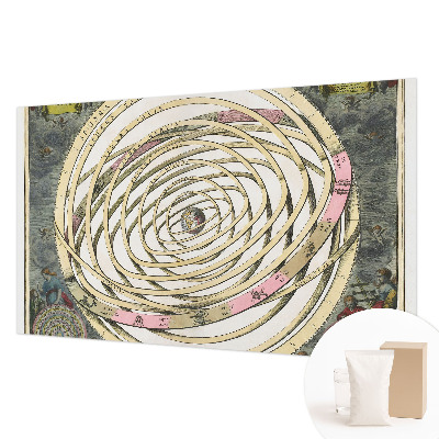 Fototapete fürs Wohnzimmer mit Motiv einer kosmischen Spirale