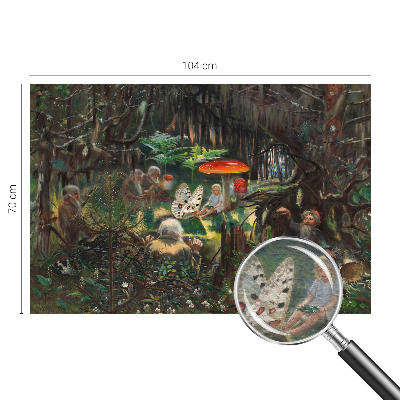 Vlies-Fototapete mit Motiv eines Märchenwalds