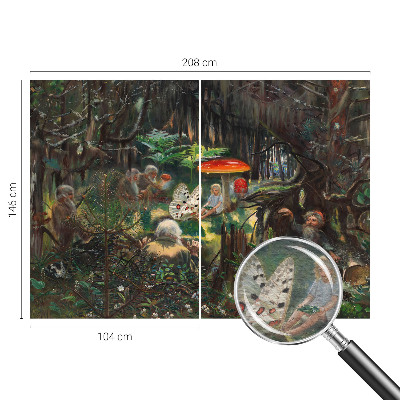 Vlies-Fototapete mit Motiv eines Märchenwalds
