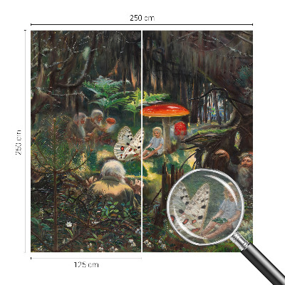 Vlies-Fototapete mit Motiv eines Märchenwalds